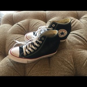 Ladies High top black Converse